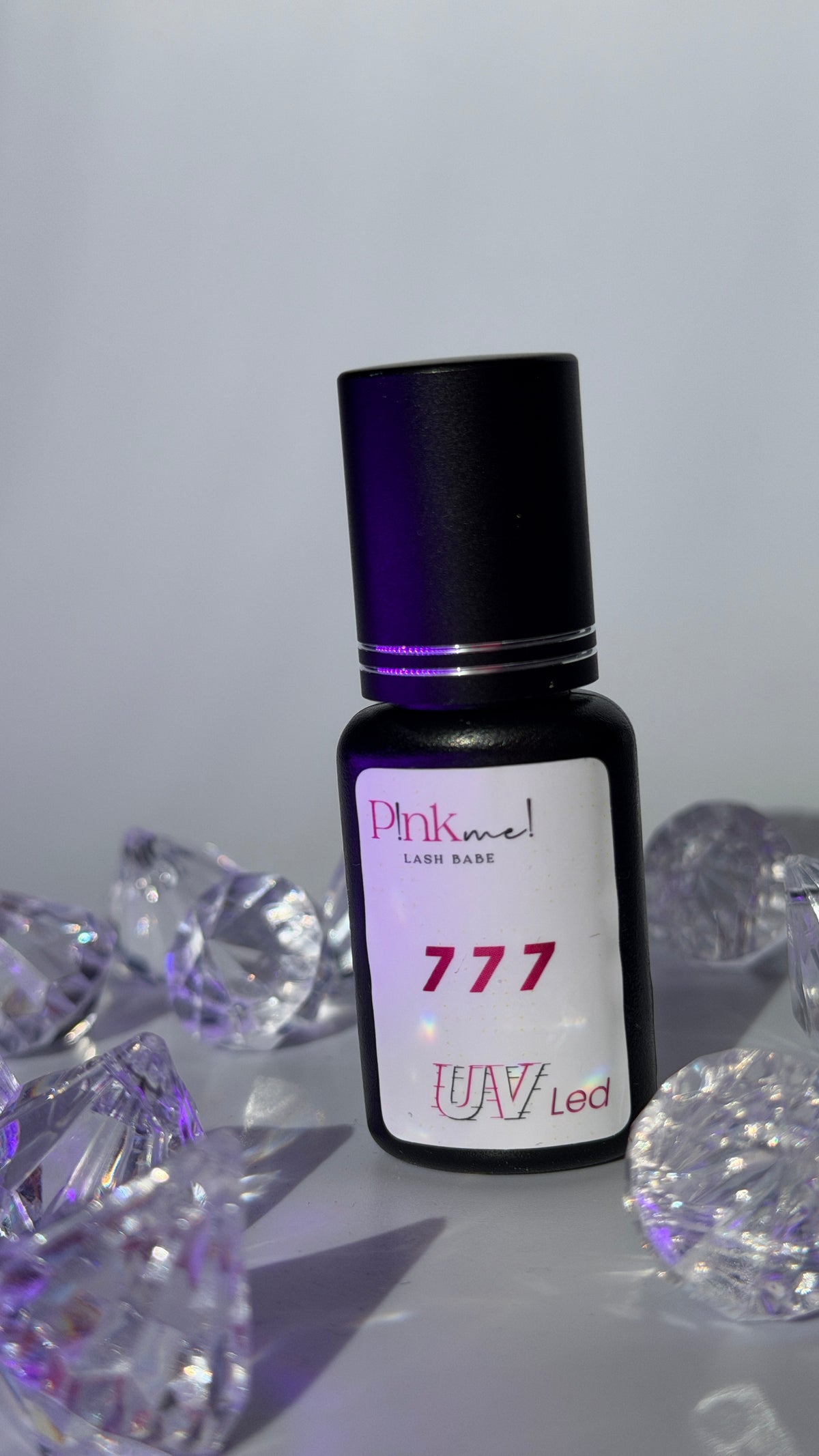 Klej UV 777 czarny P!nk me! Lash Babe
